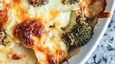 Scalloped Potatoes with Broccoli