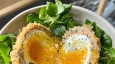 Scotch egg : oeuf mollet pané