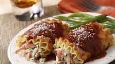 Seafood Lasagna Roll-Ups