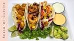 SEAFOOD TACO | Blackened Shrimp, Cajun Scallops ...