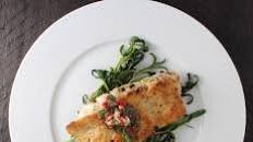 Seared Snapper with Chile/Garlic Butter & Sautéed Purslane