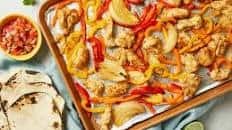 Sheet Pan Chicken Fajitas