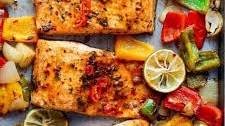 Sheet Pan Chili Lime Salmon