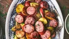 Sheet Pan Sausage and Potatoes