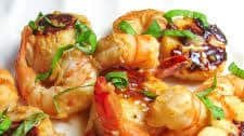 Shrimp and Scallops in a Lemon Butter Sauce