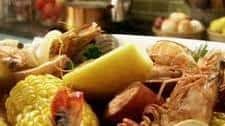 Shrimp Boil with Clams and Lemon