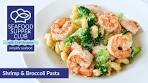 Shrimp & Broccoli Pasta Recipe | Seafood Supper Club