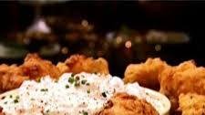 Shrimp Hushpuppies with Vidalia Onion Dip