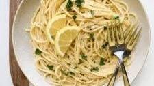 Simple Lemon Parmesan Pasta