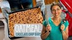Simple Oatmeal Chocolate Chip Bars