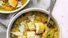 Slow Cooker Vegan Split Pea Soup