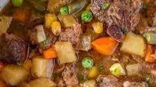 Slow Cooker Vegetable Beef Soup