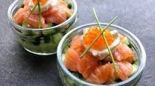 Smoked Salmon and Avocado Appetizer