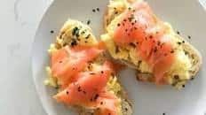 Smoked Salmon and Scrambled Eggs