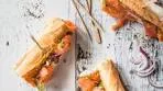 SMOKED SALMON BAGUETTE | breakfast, snack, sandwich ...