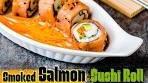 Smoked Salmon Sushi Roll Recipe with Avocado