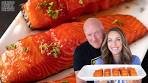 Smoked Salmon with Mouthwatering Maple Orange Glaze