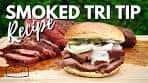 Smoked Tri Tip Steak Sandwich Recipe - How to Smoke Tri ...