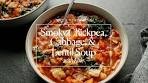Smoky Chickpea, Cabbage & Lentil Soup with Kale