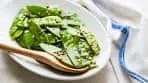 Snow Peas with Garlic and Ginger