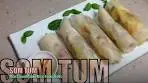 Som Tum Green Mango Thai Rice Paper Rolls cheekyricho ...