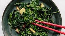 Southeast Asian Amaranth Stir-Fry with Ginger