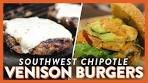 Southwest Chipotle Venison Burgers | Legendary Recipe