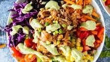 Southwest Shredded Jackfruit Salad