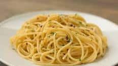 Spaghetti aglio e olio