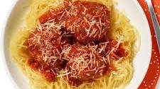 Spaghetti Squash and Meatballs