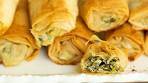 Spanakopita Rolls: ​Greek Spinach with Feta Phyllo Rolls for ...