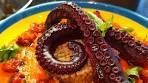 Spanish octopus and chorizo picante with smoked paprika & ...