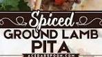 Spiced Ground Lamb Pita Recipe