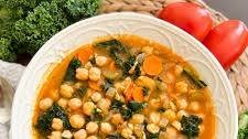 Spicy Chickpea Stew with Kale