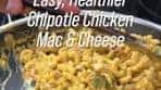 Spicy Chipotle Chicken Mac & Cheese Recipe in 20 Minutes!