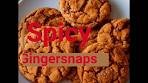 Spicy Gingersnaps