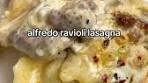 Spicy Italian Sausage Alfredo Ravioli Lasagna Recipe