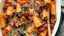 Spicy Sausage Rigatoni