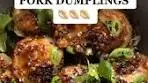 spicy Sichuan dumplings 🥟 #dumplings #pork #fyp #foryou ...