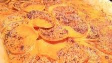 Spicy Sweet Potato-Coconut Gratin