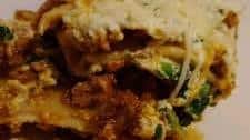 Spinach and Beef Lasagna