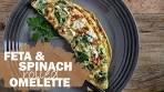 Spinach and Feta Omelette