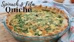 Spinach and Feta Quiche