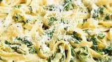 Spinach Artichoke Fettuccine