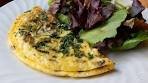 Spinach Mushroom Omelette Recipe | The Sweetest Journey