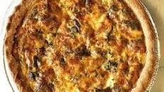 Spinach Mushroom Quiche