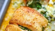 Spinach Stuffed Flounder