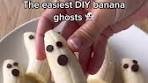 Spooky Banana Ghosts for Halloween Fun