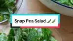 Spring Snap Pea Salad Recipe with Lemon Vinaigrette
