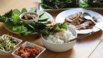 Ssam 쌈 Korean Lettuce Wraps with Pork Belly
